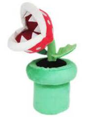 PLUSH - NINTENDO -  SUPER MARIO - PIRANHA PLANT 9